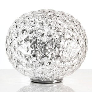 KARTELL, Kartell Planet - LED-Tischleuchte, transparent, Tischleuchte Planet LED plastikmaterial transparent / LED - H 28 cm - Kartell transparent en plastikmaterial