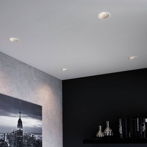 Paulmann, Paulmann Cole Spotlight GU10, weiß/silber, Paulmann 93398 LED-Einbauleuchte LED GU10 10 W Weiß (matt), Silber