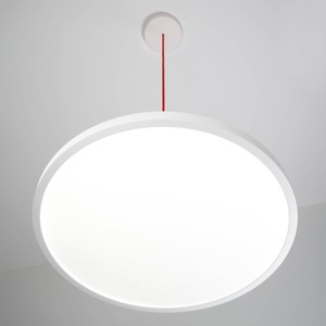 Waldmann, LED-Hängelampe VIVAA 2.0 VTL Ø60cm Kabel rot CCT, LED-Hängelampe VIVAA 2.0 VTL Ø60cm Kabel rot CCT