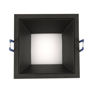 ATILED, LED-Einbauleuchte Kris 3.000K symmetrisch schwarz, 