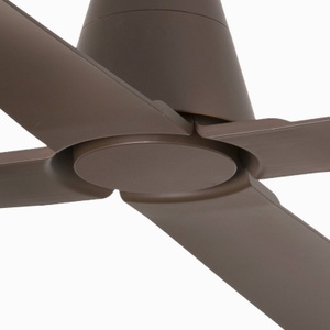 Faro barcelona, Deckenventilator Typhoon M mit DC-Motor IP44 braun, Deckenventilator Typhoon M mit DC-Motor IP44 braun