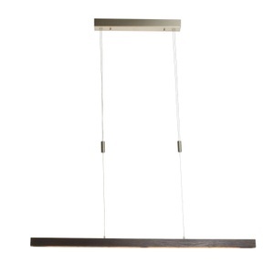 Lampenwelt.com, Edle LED-Balkenpendelleuchte Nora - 118 cm, 
