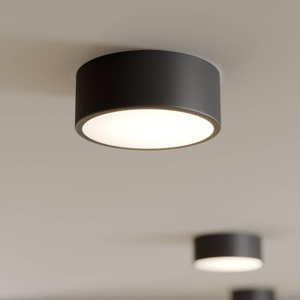 Deckenleuchte Cleo, Ø 20 cm, schwarz