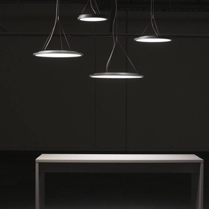 GLamOX, Hängelampe C95-P Circle grau DALI-dim, 4.000K, 39W, Hängelampe C95-P Circle grau DALI-dim, 4.000K, 39W