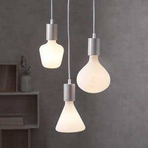 Best Season, E27-Fassung Slim mit Kabel, grau, Star Trading Lampenaufhängung E27 Slim Beige | 8 × 4.5 × 350 cm | 40 W