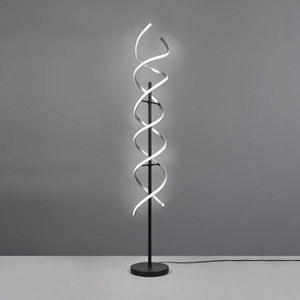 Trio Lighting, LED-Stehleuchte Sequence, dimmbar, CCT, aluminium, LED-Stehleuchte Sequence, dimmbar, CCT, aluminium