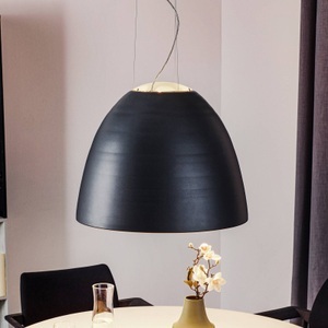 Artemide, Artemide Nur - Designer-Hängeleuchte, Pendelleuchte Nur metall grau schwarz - Artemide schwarz en metall