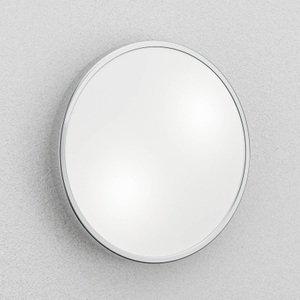 Fabas Luce, Decken- und Wandleuchte Plaza 31 cm chrom, Coop Deckenlampe Paola