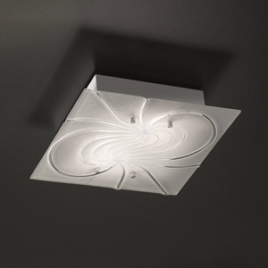 Selene, Quadratische Deckenlampe Mistral 34 cm, 