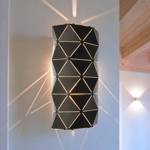 Deko-Light, Wandleuchte Asterope, schwarz, 