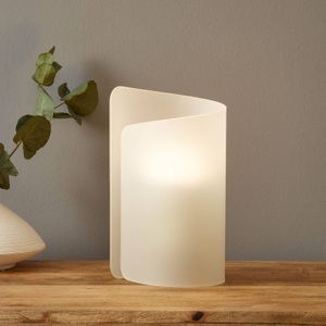 Selene, Tischleuchte Papiro, satiniert, Tischleuchte Papiro, satiniert