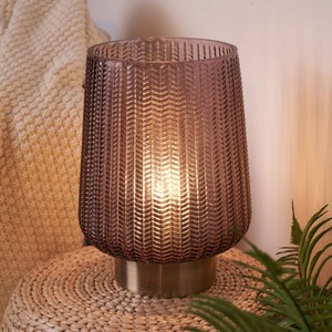 Pauleen, Pauleen Fancy Glamour LED-Tischlampe, Batterie, Pauleen Fancy Glamour E27-LED Batterie taupe/mess.