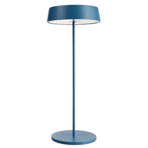 Deko-Light, LED-Tischleuchte Miram mit Akku, dimmbar, blau, 
