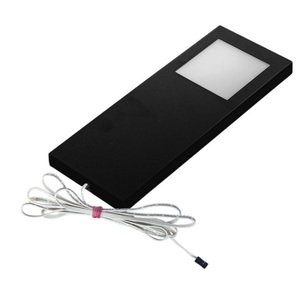 HERA, Unterbaulampe LED Slim-Pad F 3.000K schwarz, Unterbaulampe LED Slim-Pad F 3.000K schwarz