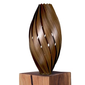 GOFURNIT, Stehlampe Ardere, Nussbaum, Höhe 70 cm, Gofurnit Ardere Stehlampe, Nussbaum, Höhe 70 cm