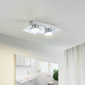 LINDBY, Lindby Imiria LED-Deckenleuchte, zweiflammig, 