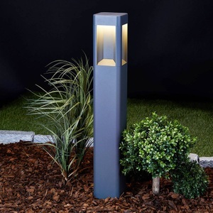 Lampenwelt.com, LED-Wegeleuchte Annika aus Aluminium, 80 cm, LED-Wegeleuchte Annika aus Aluminium, 80 cm