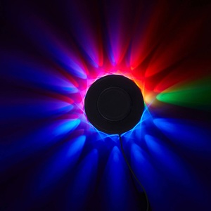 Briloner, RGB-LED-Lichtrad - Dekoleuchte mit Musiksensor, RGB-LED-Lichtrad - Dekoleuchte mit Musiksensor