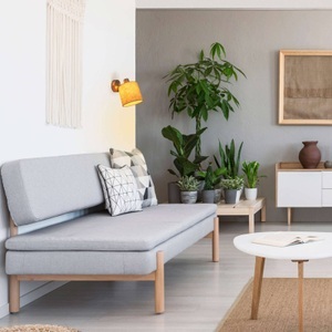 Näve, Deckenlampe Maron, einflammig, Textil, beige, Deckenlampe Maron, einflammig, Textil, beige