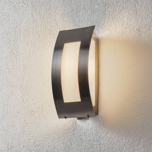 CMD, Außenwandlampe Quadrat aus Edelstahl mit Sensor, Außenwandlampe Quadrat aus Edelstahl mit Sensor