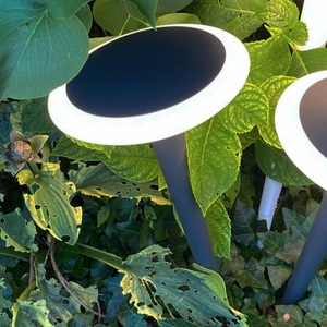 Deko-Light, LED-Sockelleuchte Bermuda mit Erdspieß schwarzgrau, 