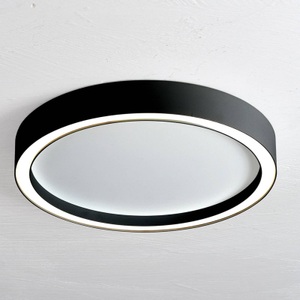 BOPP, Bopp Aura LED-Deckenleuchte Ø 30cm weiß/schwarz, Bopp Deckenlampe Aura