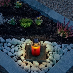 Heitronic, Sechs Stunden leuchtendes Solar-LED-Grablicht, 