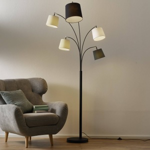 By Rydéns, By Rydéns Foggy Stehlampe mit fünf Schirmen, By Rydéns Foggy Stehlampe, 5 Schirme, schwarz
