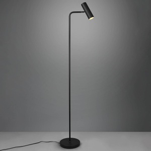 TRIO LEUCHTEN, Stehlampe Marley, schwarz matt, Stehlampe Marley, schwarz matt