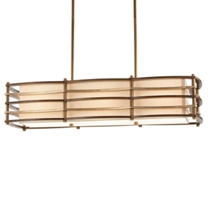 KICHLER, Pendellampe Moxie in langer Form, 91x30 cm, Pendellampe Moxie in langer Form, 91x30 cm
