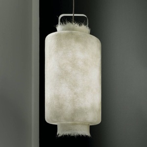 Karman, Karman Kimono - weiße LED-Hängeleuchte 40 cm, Karman Kimono - weiße LED-Hängeleuchte 40 cm