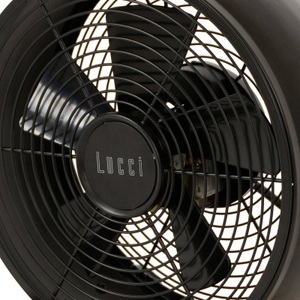 Beacon International, Tischventilator Breeze, Ø 20cm, schwarz/esche, Beacon Tischventilator Breeze, schwarz/esche, Ø 20 cm, leise