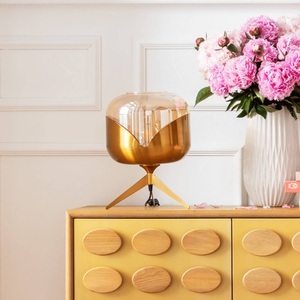 KARE, KARE Golden Goblet Ball Tischleuchte, messing, Tischleuchte Golden Goblet Ball
