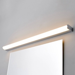 Lampenwelt.com, Halbrunde LED-Badleuchte Philippa, LED-Bad- und Spiegelleuchte Philippa halbrund 88cm