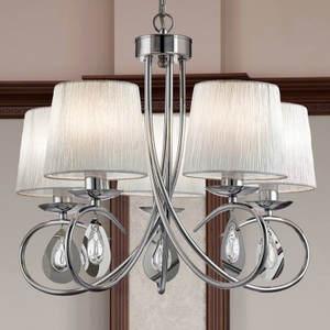 Searchlight, Prächtige Hängeleuchte Angelique 5 fl., Hängeleuchte Angelique 5 fl.