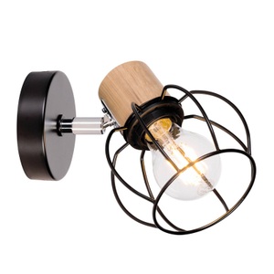 ENVOLIGHT, Envolight Fence Wandlampe mit offenem Metallschirm, Envostar Fence Wandlampe mit offenem Metallschirm