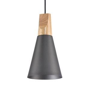 Hängeleuchte Bicones in Schwarz, Ø 14cm