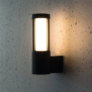 Heitronic, LED-Außenwandleuchte Palma, anthrazit, 