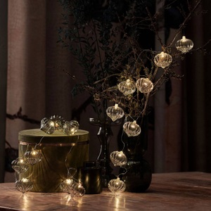 Sirius, LED-Lichterkette Millie mit Batterie, klar, Sirius LED-Lichterkette »LED LichterketteMillie,Durchsichtig«, 8 St.-flammig
