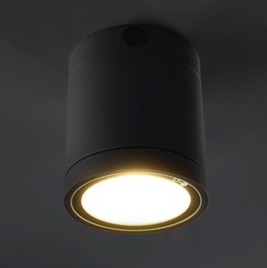 Heitronic, LED-Deckenleuchte Negro für außen, LED-Deckenleuchte Negro für außen