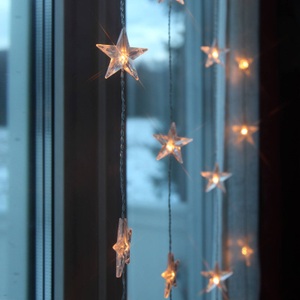 Star Trading, LED-Lichtervorhang Star 50-flammig, LED-Lichtervorhang Star 50-flammig