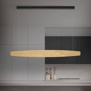 ROTHFELS, Rothfels Persida LED-Hängeleuchte, Eiche, 118 cm, Quitani LED-Hängeleuchte Persida, 118 cm, Eiche, 2.700 K