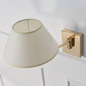 Pujol, Wandleuchte Americana, Armlänge 20 cm, gold, Wandleuchte Americana, Armlänge 20 cm, gold