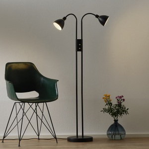 Getrennt schaltbare Stehlampe Ray - mit Dimmer
