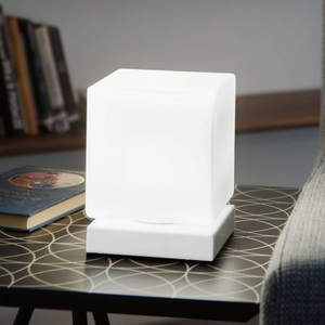 Fabas Luce, Mit Touchdimmer - LED-Tischleuchte Brenta weiß, Mit Touchdimmer - LED-Tischleuchte Brenta weiß