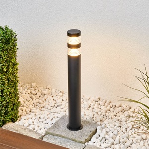 Lampenwelt.com, Wegeleuchte Lanea aus Edelstahl mit LEDs, Wegeleuchte Lanea aus Edelstahl mit LEDs