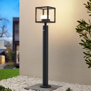 LUCANDE, Lucande Timio Wegeleuchte, 85 cm, mit Sensor, Lucande Timio Wegeleuchte, 85 cm, mit Sensor