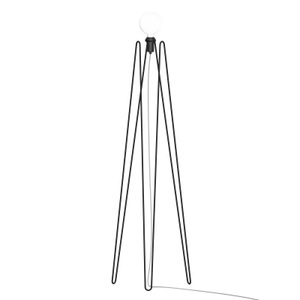 Grupa, GRUPA Model M2 LED-Stehleuchte schwarz, Kabel weiß, GRUPA Model M2 LED-Stehleuchte schwarz, Kabel weiß