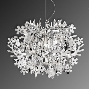SLAMP, Slamp Fiorella - Designer-Pendellampe, silber, Slamp Fiorella - Designer-Pendellampe, silber