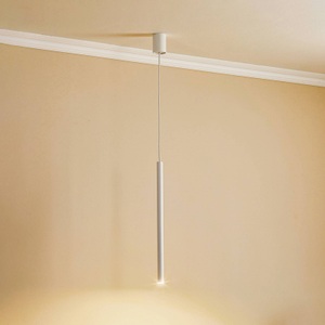 NOWODVORSKI LIGHTING, Hängelampe Laser, einflammig, weiß, Schirm 49cm, Hängelampe Laser, einflammig, weiß, Schirm 49cm